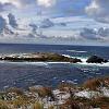 1,000 kilometers due south from these rocks begins Antartica